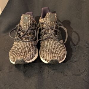 Adidas Black and White Knit Sneakers